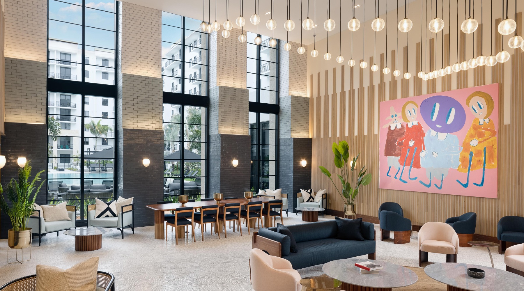 Resident Lounge and Clubhouse