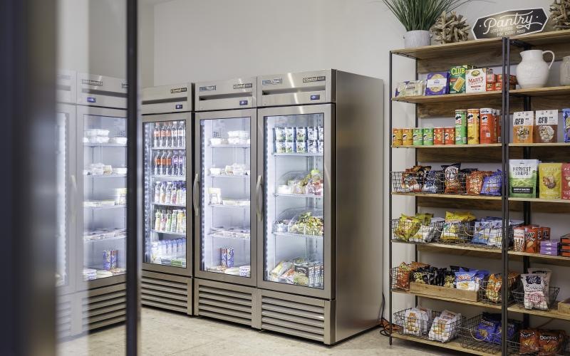 convenience store with food and drinks